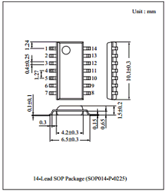 AN7243 Datasheet PDF Panasonic Corporation