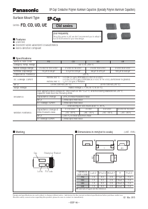 EEF-CD0E121R Datasheet PDF Panasonic Corporation