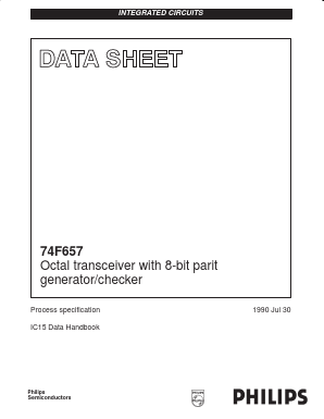 74F657 Datasheet PDF Philips Electronics