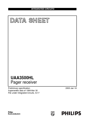UAA3500HL Datasheet PDF Philips Electronics