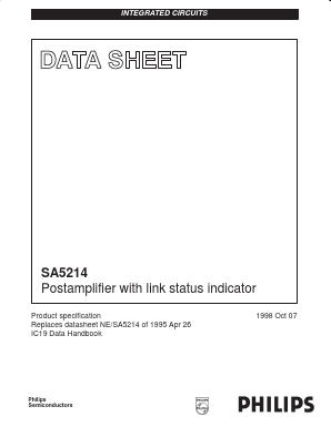 SA5214D Datasheet PDF Philips Electronics