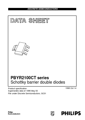 BYR28 Datasheet PDF Philips Electronics