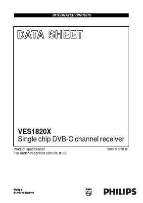 VES1820X Datasheet PDF Philips Electronics