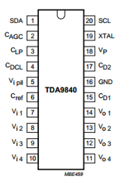 TDA9840T Datasheet PDF Philips Electronics