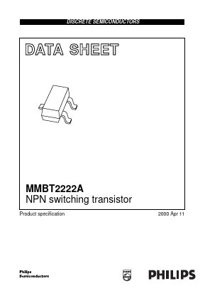 MMBT2222A Datasheet PDF Philips Electronics