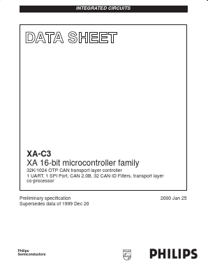 XA-C3 Datasheet PDF Philips Electronics
