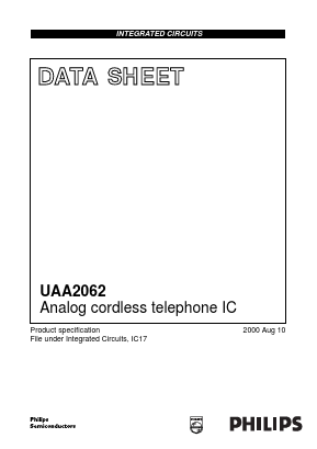 UAA2062 Datasheet PDF Philips Electronics
