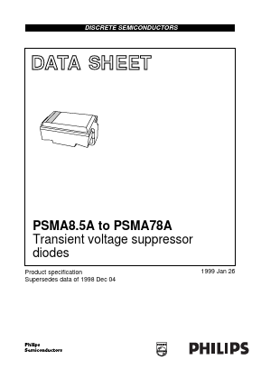 PSMA54A Datasheet PDF Philips Electronics