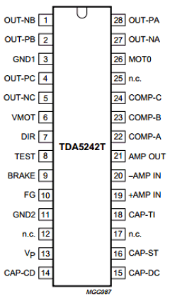TDF5242 Datasheet PDF Philips Electronics