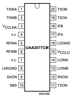 UAA2077CM Datasheet PDF Philips Electronics