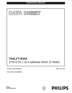 AV16344DL Datasheet PDF Philips Electronics