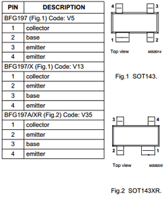 BFG197 Datasheet PDF Philips Electronics