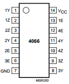 74HC4066D Datasheet PDF Philips Electronics