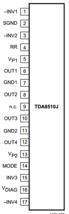 TDA8510J/N2 Datasheet PDF Philips Electronics