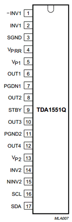 TDA1551Q Datasheet PDF Philips Electronics