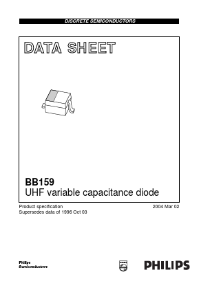 BB159 Datasheet PDF Philips Electronics