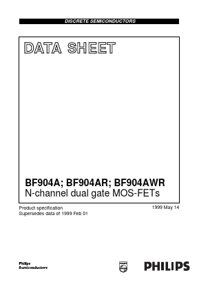 BF904AR Datasheet PDF Philips Electronics