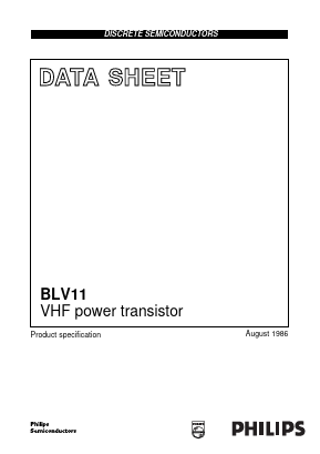 BLT11 Datasheet PDF Philips Electronics