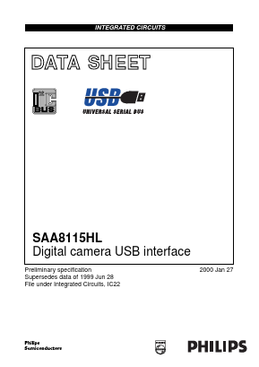 SAA8115HL Datasheet PDF Philips Electronics