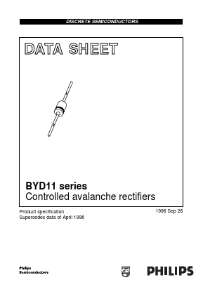 BYD11 Datasheet PDF Philips Electronics