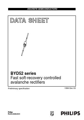 BYD52G Datasheet PDF Philips Electronics