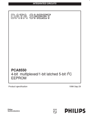 PCA8550 Datasheet PDF Philips Electronics