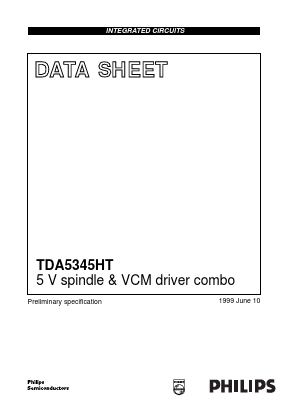 TDA5345HT Datasheet PDF Philips Electronics