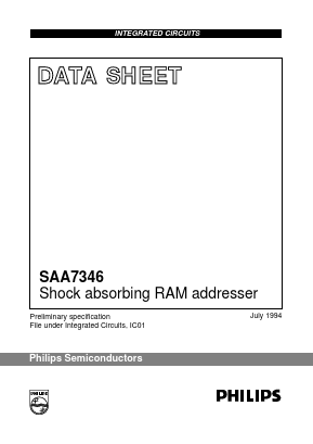SAA7346 Datasheet PDF Philips Electronics