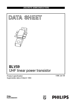 BLV59 Datasheet PDF Philips Electronics