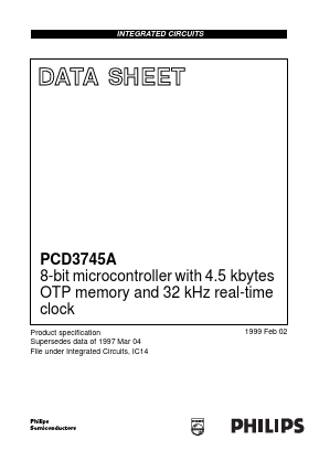 PCD3745AP Datasheet PDF Philips Electronics