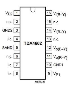 TDA4662T Datasheet PDF Philips Electronics