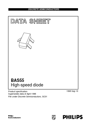 BAS55 Datasheet PDF Philips Electronics
