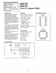 N82S131N Datasheet PDF Philips Electronics