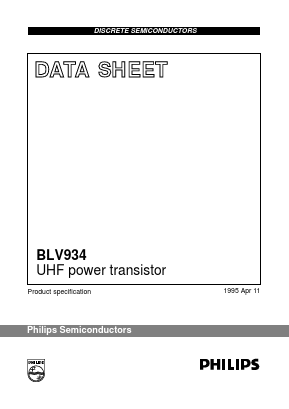 BLV934 Datasheet PDF Philips Electronics