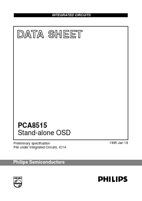 PCA8515P Datasheet PDF Philips Electronics