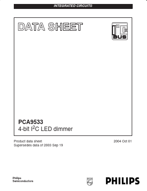 PCA9533DP/01 Datasheet PDF Philips Electronics