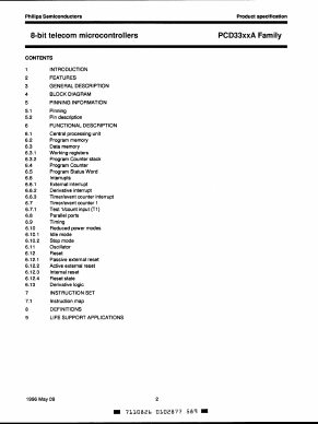 PCD3341A Datasheet PDF Philips Electronics