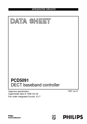 PCD5091H/C94/F4 Datasheet PDF Philips Electronics