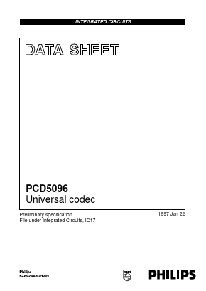 PCD5096H Datasheet PDF Philips Electronics