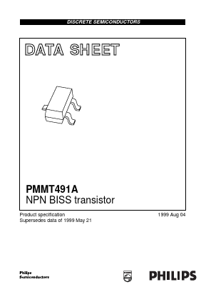 PMMT491 Datasheet PDF Philips Electronics