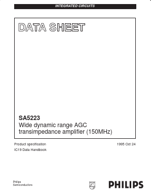 SA5223 Datasheet PDF Philips Electronics