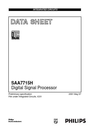 SAA7715H Datasheet PDF Philips Electronics