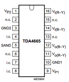 TDA4665T/V3 Datasheet PDF Philips Electronics