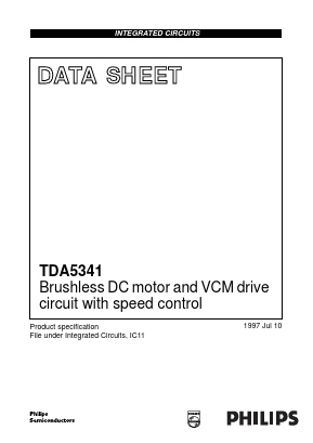 TDA5341G Datasheet PDF Philips Electronics