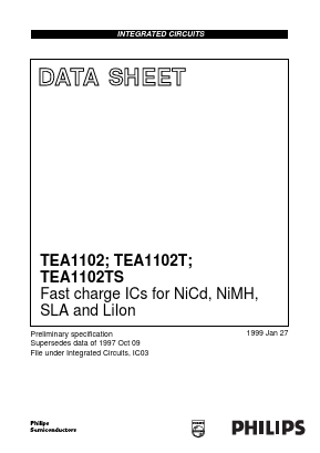 TEA1102T Datasheet PDF Philips Electronics