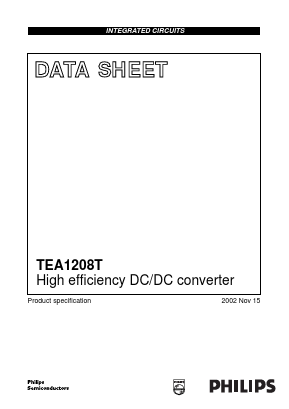 TEA1208T Datasheet PDF Philips Electronics