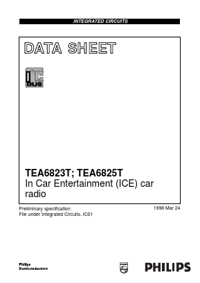 TEA6823 Datasheet PDF Philips Electronics