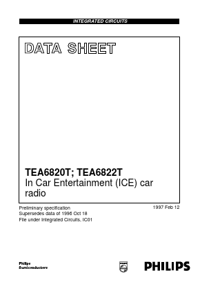 TEA6822T Datasheet PDF Philips Electronics