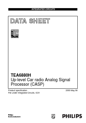 TEA6880H Datasheet PDF Philips Electronics
