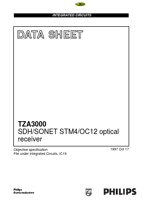 TZA3000HL Datasheet PDF Philips Electronics